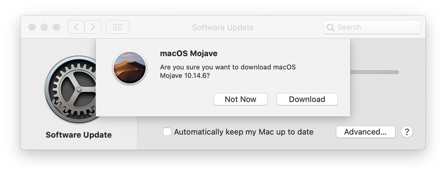Download Mojave installer