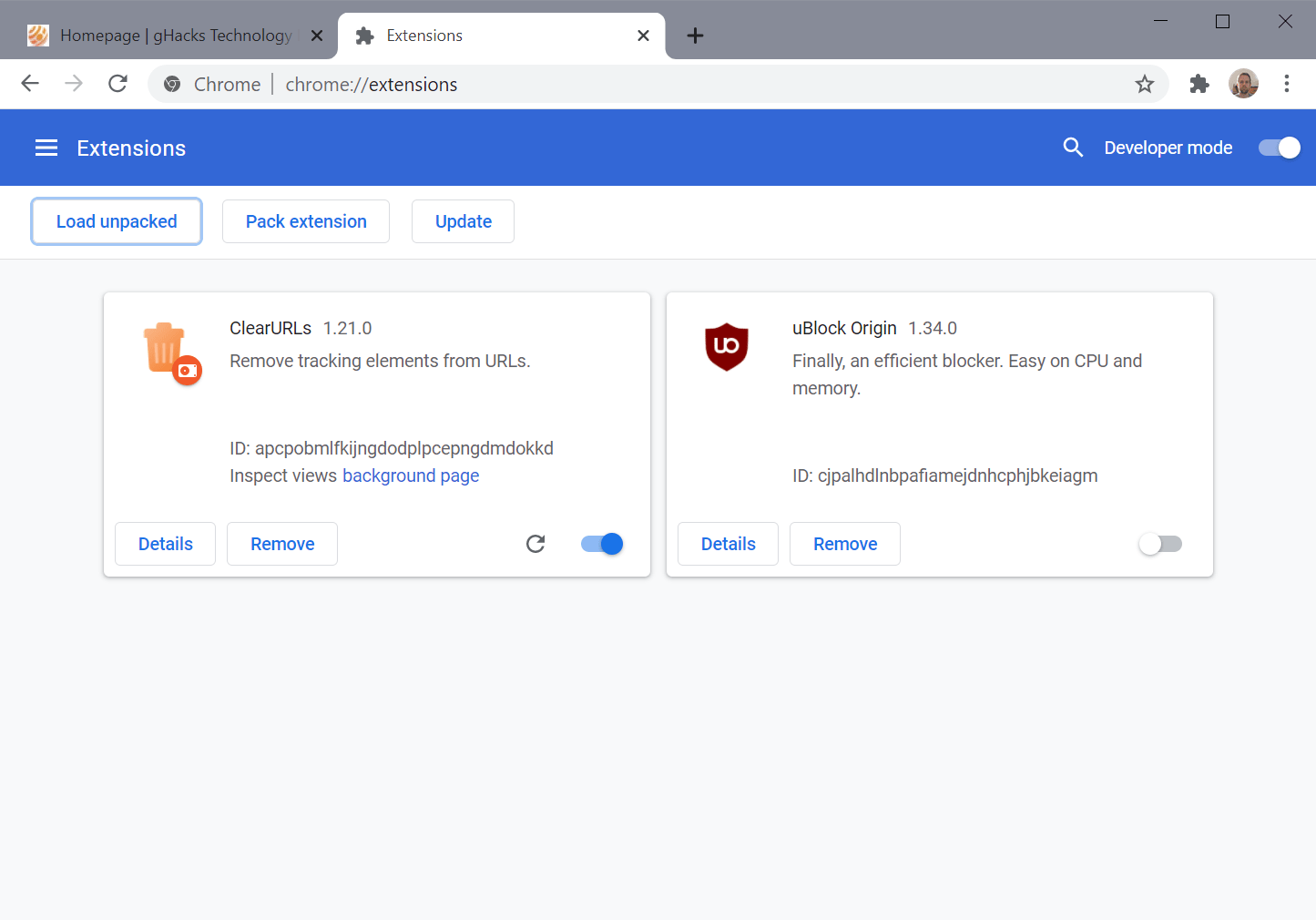 chrome install extension manually