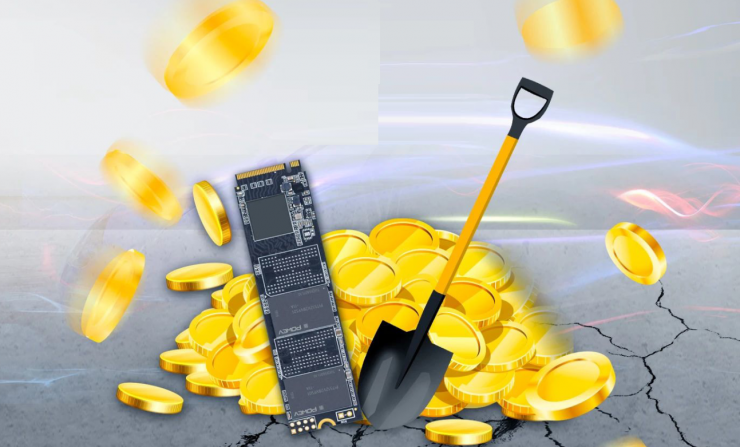 Chinese Manufacturers Start Production of Dedicated Cryptocurrency Mining SSDs As Chia Coin Gains Popularity