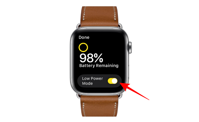 Apple Watch Low Power Mode Off